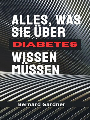cover image of Alles über Diabetes